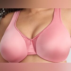 Warners bra signature support 40 DD 35002A mauve glow